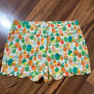 Fun pineapple summer shorts